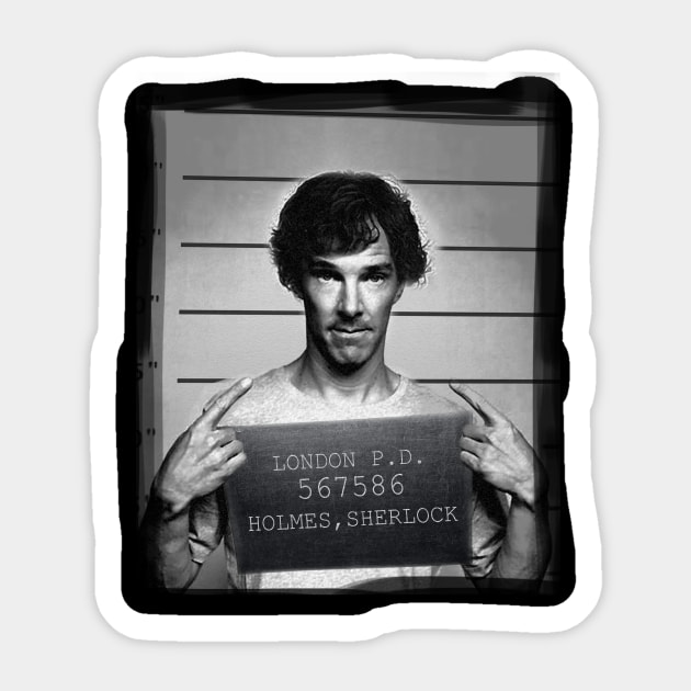 sherlocked Sticker by BerryBlossoms